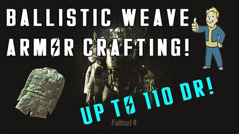 fallout 4 ballistic weave under armor